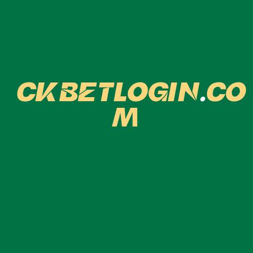 Logo da CKBETLOGIN